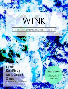 Wink Literary Magazine - Issue 01 Cover